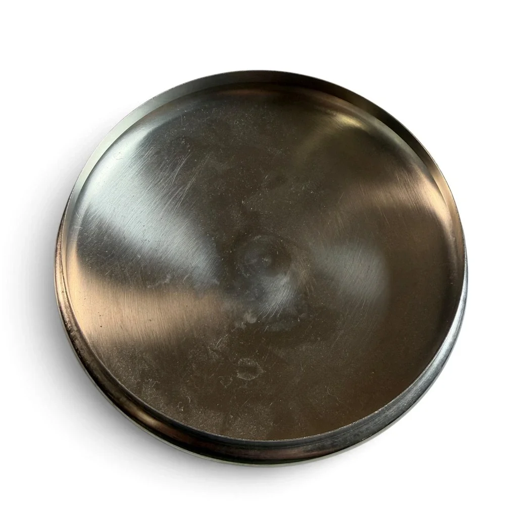 Vintage Revere Ware 1 Qt Saucepan Copper Clad Stainless Steel Pot with Lid